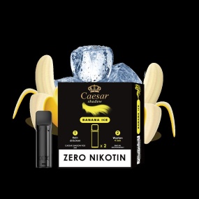Caesar Shadow Liquid Pod NIKOTINFREI 2er Pack (2 x 2ml) - Banana Ice