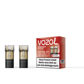 VOZOL Liquid Pod 2er Pack (2 x 2ml) 20mg Nikotin - Strawberry Smoothie