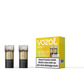 VOZOL Liquid Pod 2er Pack (2 x 2ml) 20mg Nikotin - Banana Ice