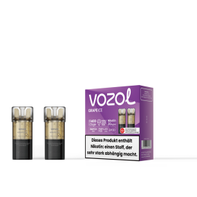 VOZOL Liquid Pod 2er Pack (2 x 2ml) 20mg Nikotin - Grape Ice