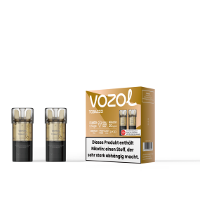 VOZOL Liquid Pod 2er Pack (2 x 2ml) 20mg Nikotin - Tobacco