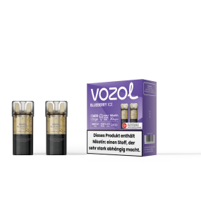 VOZOL Liquid Pod 2er Pack (2 x 2ml) 20mg Nikotin - Blueberry Ice